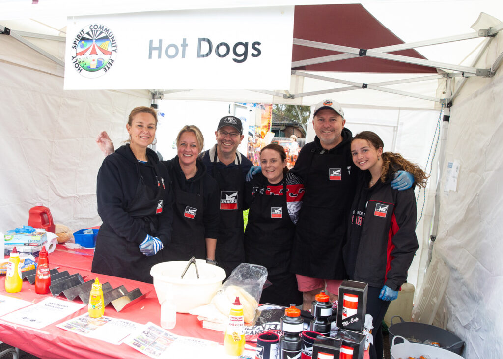 hotdogs rides at Holy Spirit Fete Ringwood North 2024